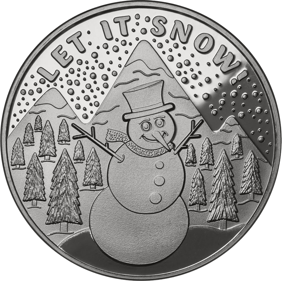 Holiday Silver Rounds